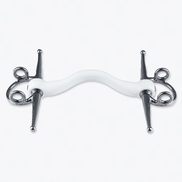 Trust Inno Sense Medium Port Full Cheek Gag by Trust Equestrian at  Try a Bit