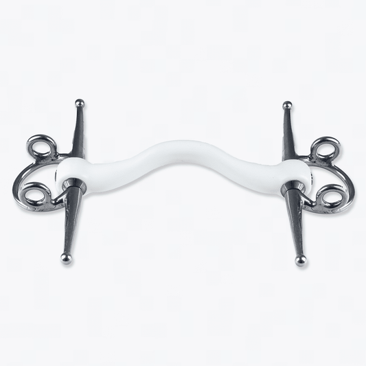Trust Inno Sense Medium Port Full Cheek Gag by Trust Equestrian at  Try a Bit