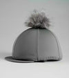 Premier Equine Jersey Hat Silk with Faux Fur Pom Pom by Premier Equine at  Try a Bit