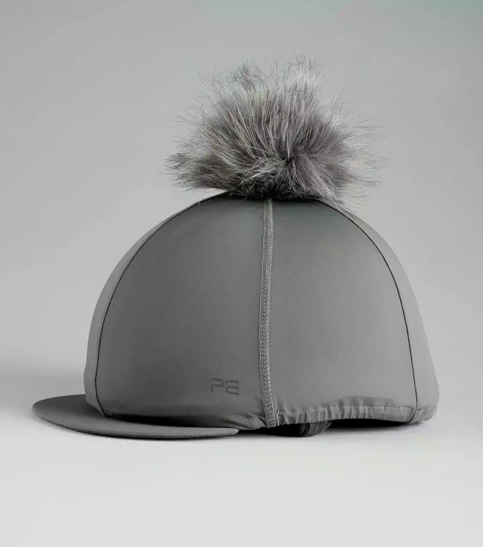Premier Equine Jersey Hat Silk with Faux Fur Pom Pom by Premier Equine at  Try a Bit