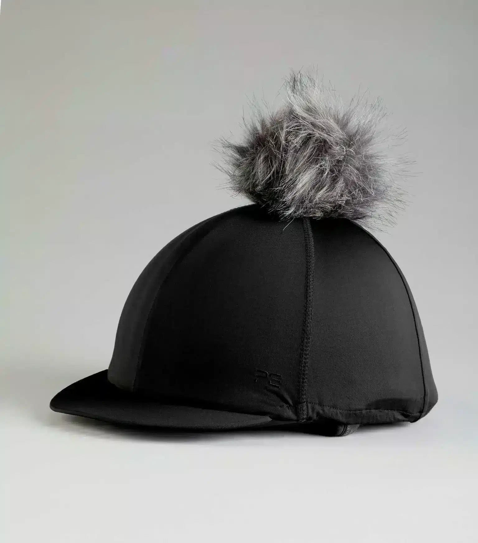 Premier Equine Jersey Hat Silk with Faux Fur Pom Pom by Premier Equine at  Try a Bit