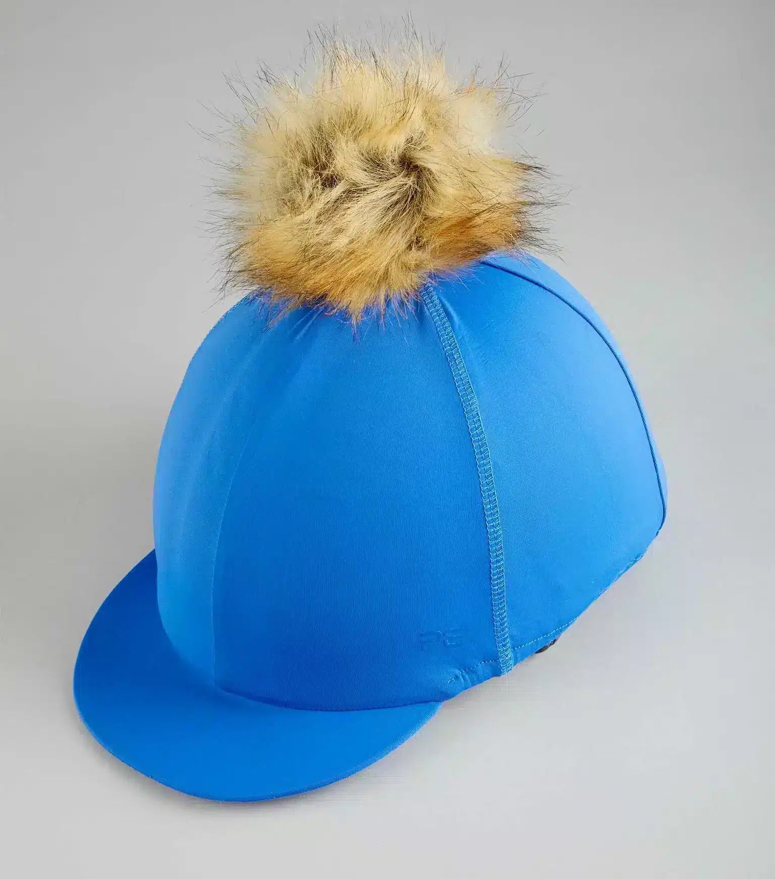 Premier Equine Jersey Hat Silk with Faux Fur Pom Pom by Premier Equine at  Try a Bit