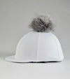 Premier Equine Jersey Hat Silk with Faux Fur Pom Pom by Premier Equine at  Try a Bit