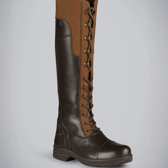 Kelburn Women's Waterproof Country Boots Brown by Premier Equine Int. Ltd. at  Try A Bit