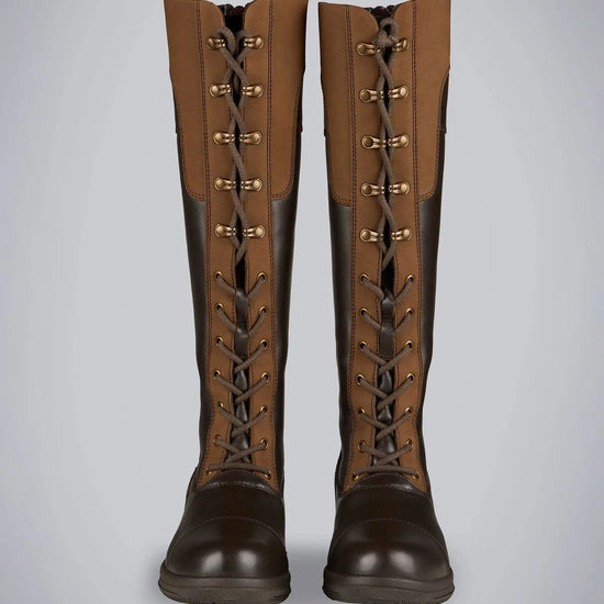 Kelburn Women's Waterproof Country Boots Brown by Premier Equine Int. Ltd. at  Try A Bit