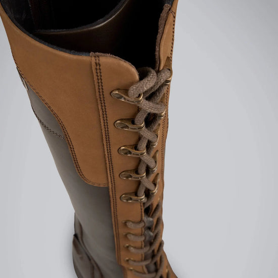 Kelburn Women's Waterproof Country Boots Brown by Premier Equine Int. Ltd. at  Try A Bit