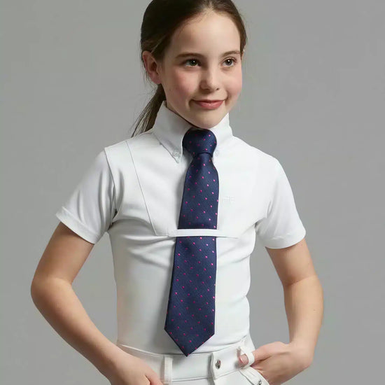 Premier Equine Luciana Girls Short Sleeve Show Shirt by Premier Equine at  Try a Bit