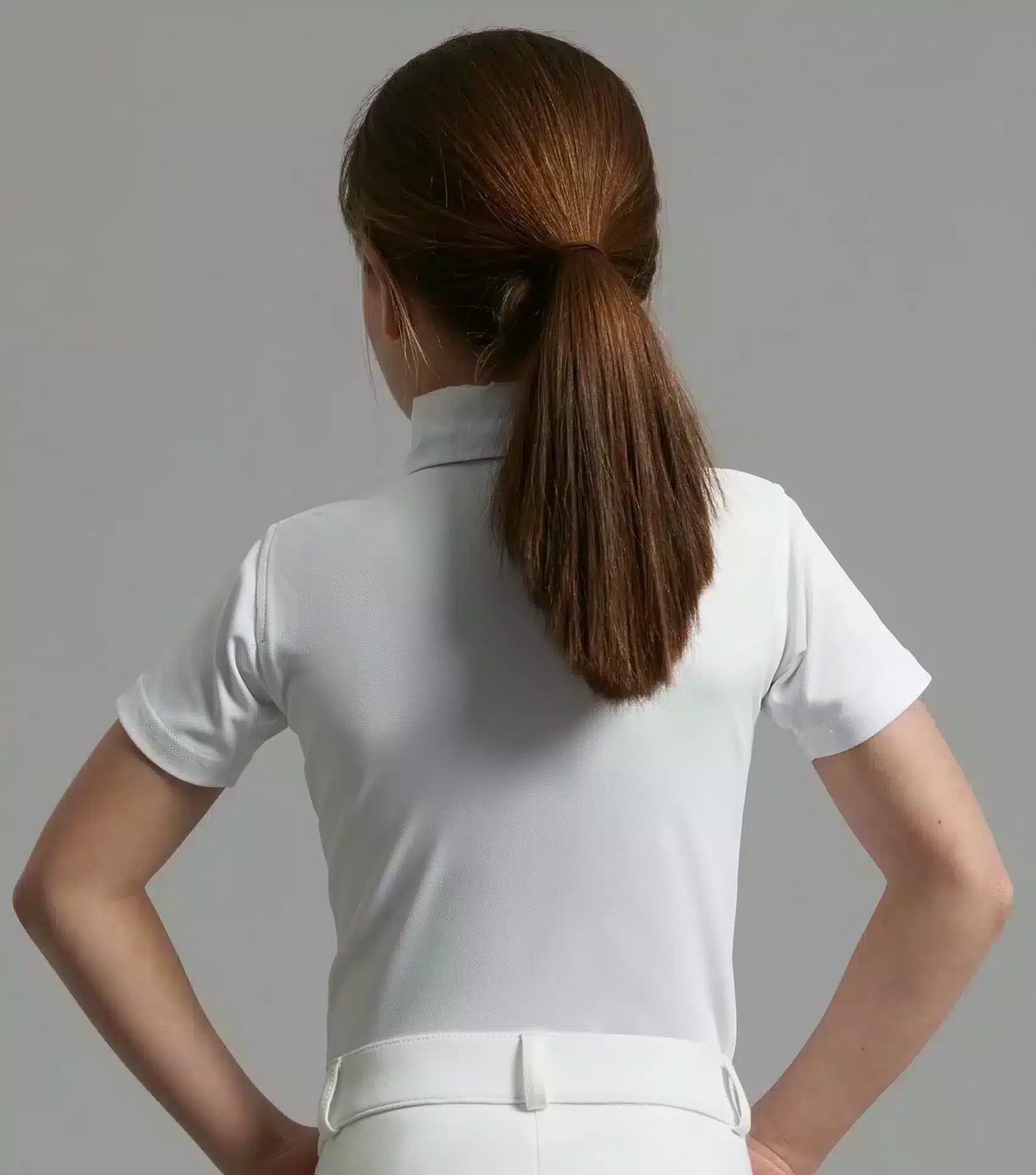 Premier Equine Luciana Girls Short Sleeve Show Shirt by Premier Equine at  Try a Bit