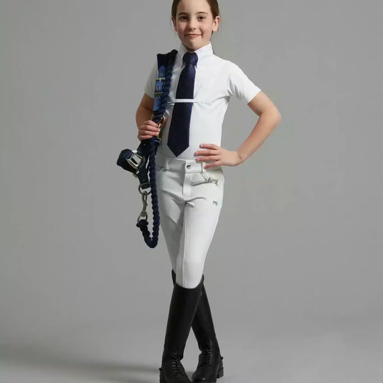 Premier Equine Luciana Girls Short Sleeve Show Shirt by Premier Equine at  Try a Bit