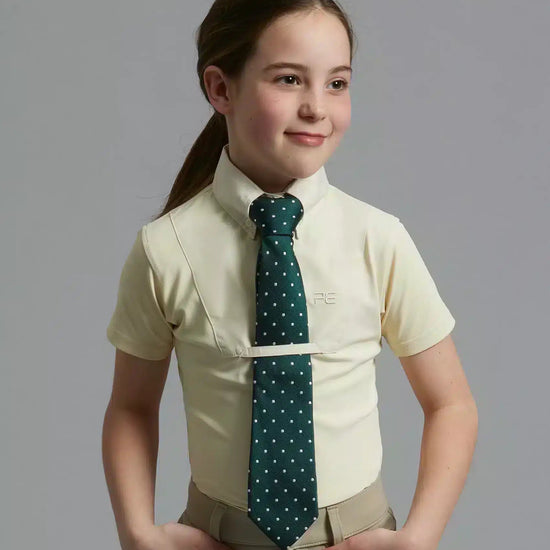 Premier Equine Luciana Girls Short Sleeve Show Shirt by Premier Equine at  Try a Bit
