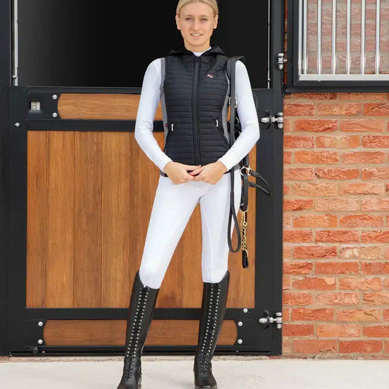 Premier Equine Lamera Ladies Hybrid Technical Riding Gilet by Premier Equine at  Try a Bit