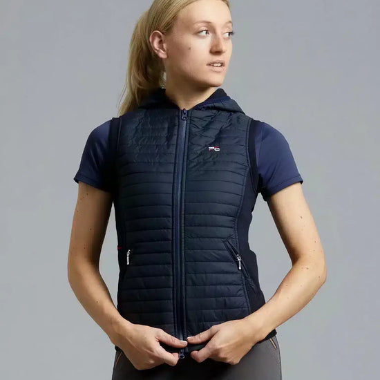 Premier Equine Lamera Ladies Hybrid Technical Riding Gilet by Premier Equine at  Try a Bit