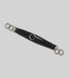 Leather Curb Strap Black by Premier Equine Int. Ltd. at  Try A Bit