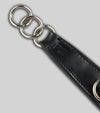 Leather Curb Strap Black by Premier Equine Int. Ltd. at  Try A Bit