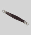 Leather Curb Strap Dark Havana by Premier Equine Int. Ltd. at  Try A Bit