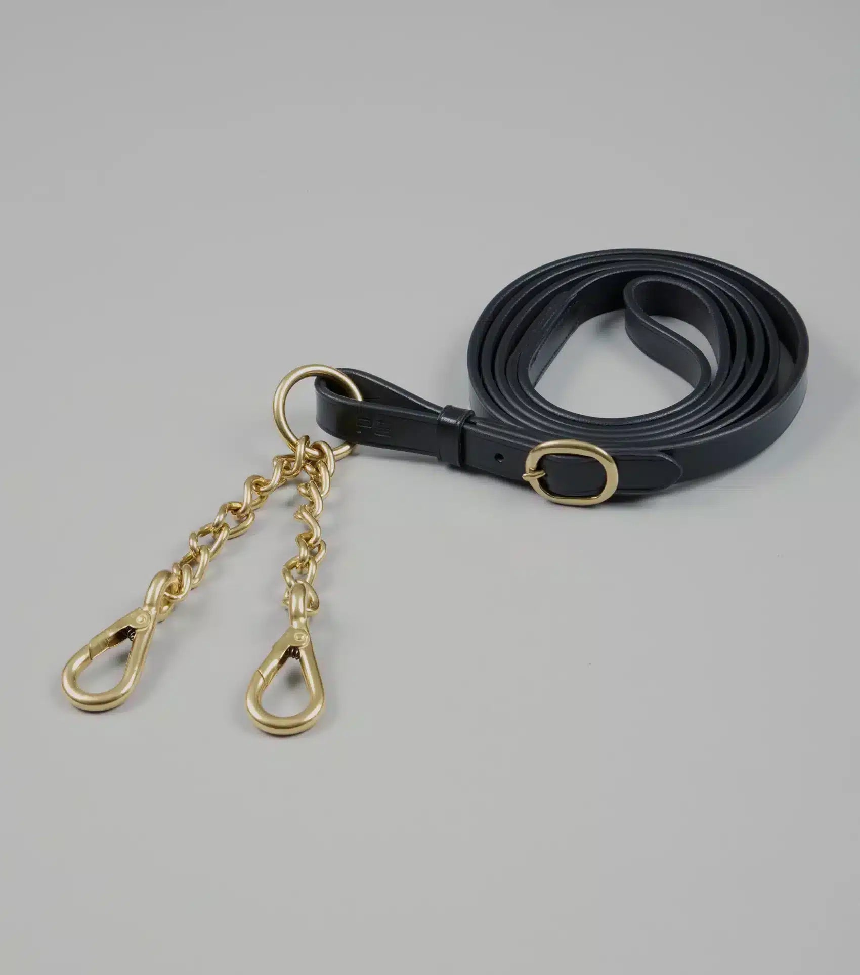Premier Equine Leather Lead Rein with Chain Coupling by Premier Equine at  Try a Bit