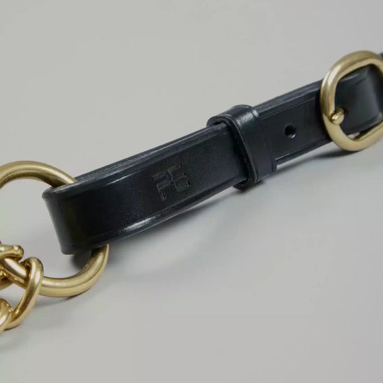 Premier Equine Leather Lead Rein with Chain Coupling by Premier Equine at  Try a Bit