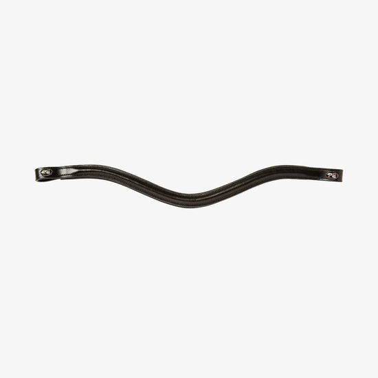 Premier Equine Liscio Plain Shaped Leather Browband by Premier Equine at  Try a Bit