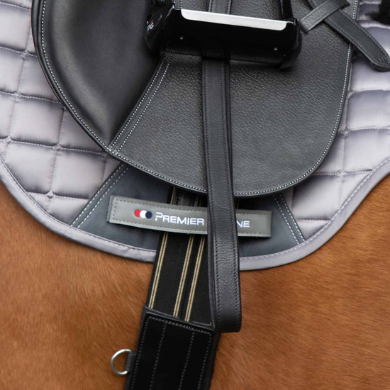 Premier Equine Lizzano Anatomic Leather Stud Girth by Premier Equine at  Try a Bit