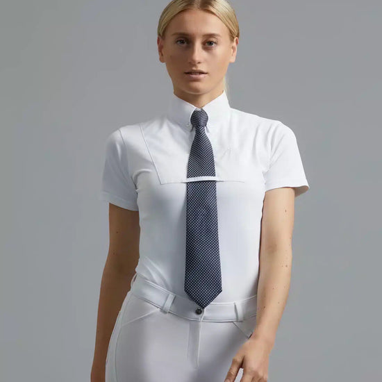 Premier Equine Luciana Ladies Short Sleeve Tie Shirt by Premier Equine at  Try a Bit
