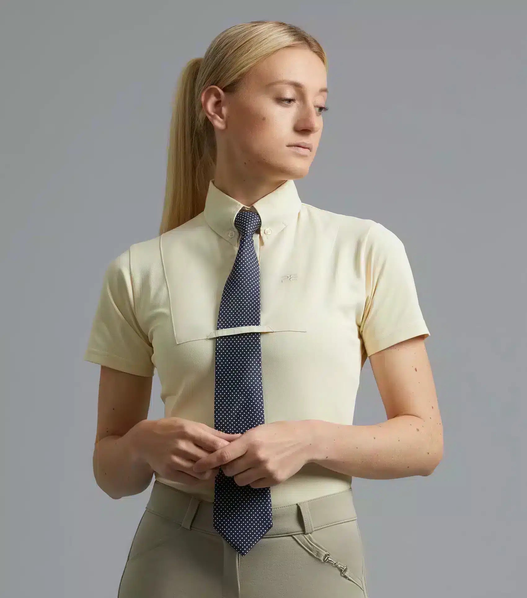 Premier Equine Luciana Ladies Short Sleeve Tie Shirt by Premier Equine at  Try a Bit