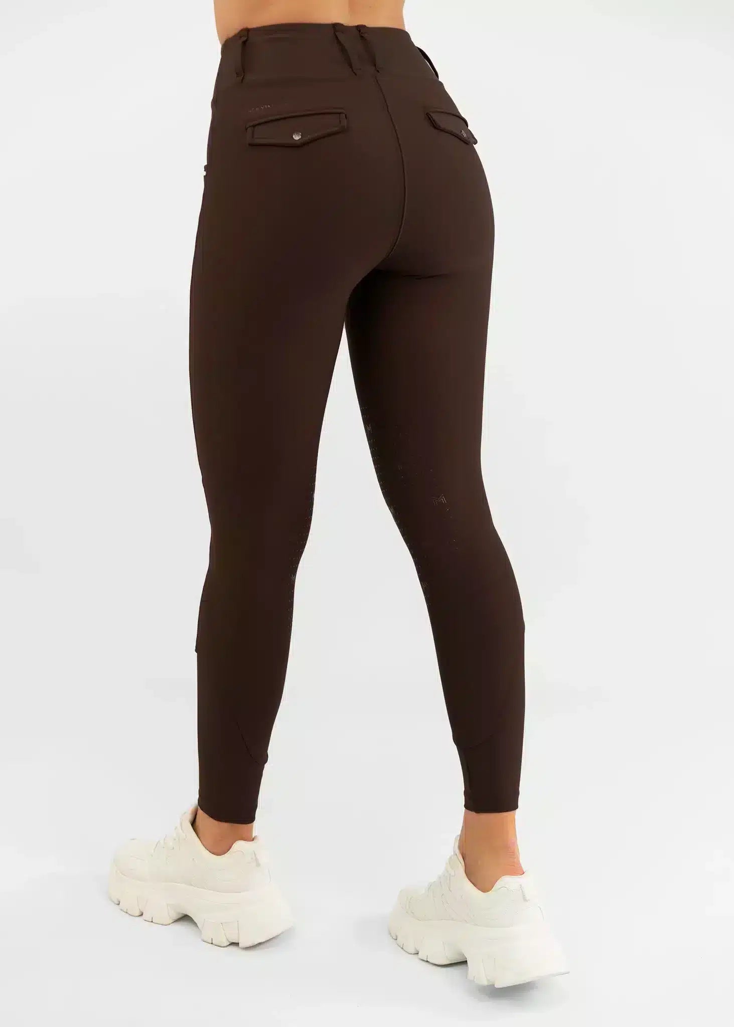 Maximilian Equestrian Pro Riding Leggings Chocolate by Maximilian Equestrian at  Try a Bit