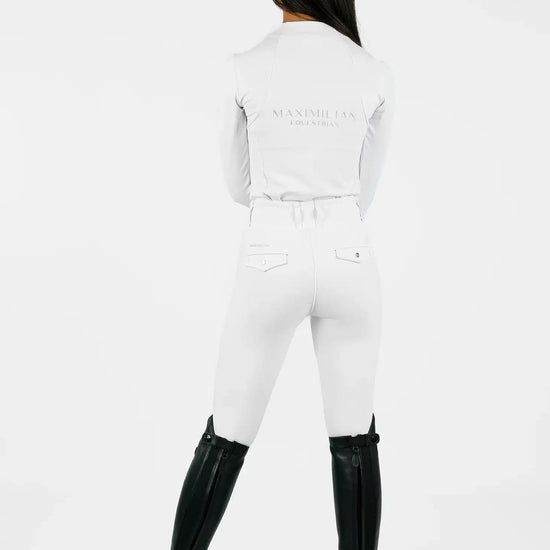 Maximilian Equestrian YR Pro Riding Leggings (White) by Maximilian Equestrian at  Try a Bit