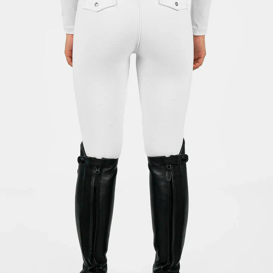 Maximilian Equestrian YR Pro Riding Leggings (White) by Maximilian Equestrian at  Try a Bit