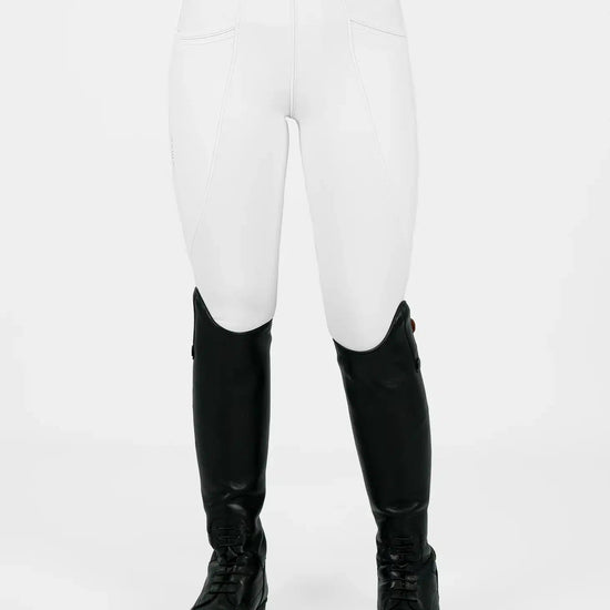 Maximilian Equestrian YR Pro Riding Leggings (White) by Maximilian Equestrian at  Try a Bit