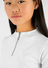 Maximilian Equestrian YR Long Sleeve Base Layer (White) by Maximilian Equestrian at  Try a Bit