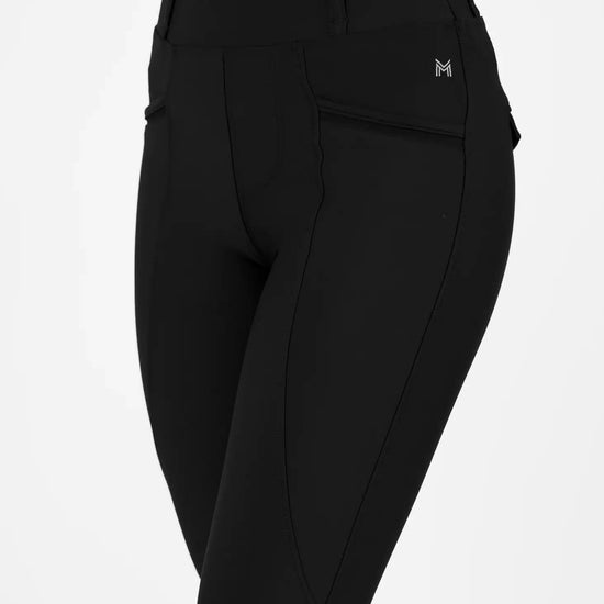 Maximilian Equestrian YR Pro Riding Leggings (Black) by Maximilian Equestrian at  Try a Bit