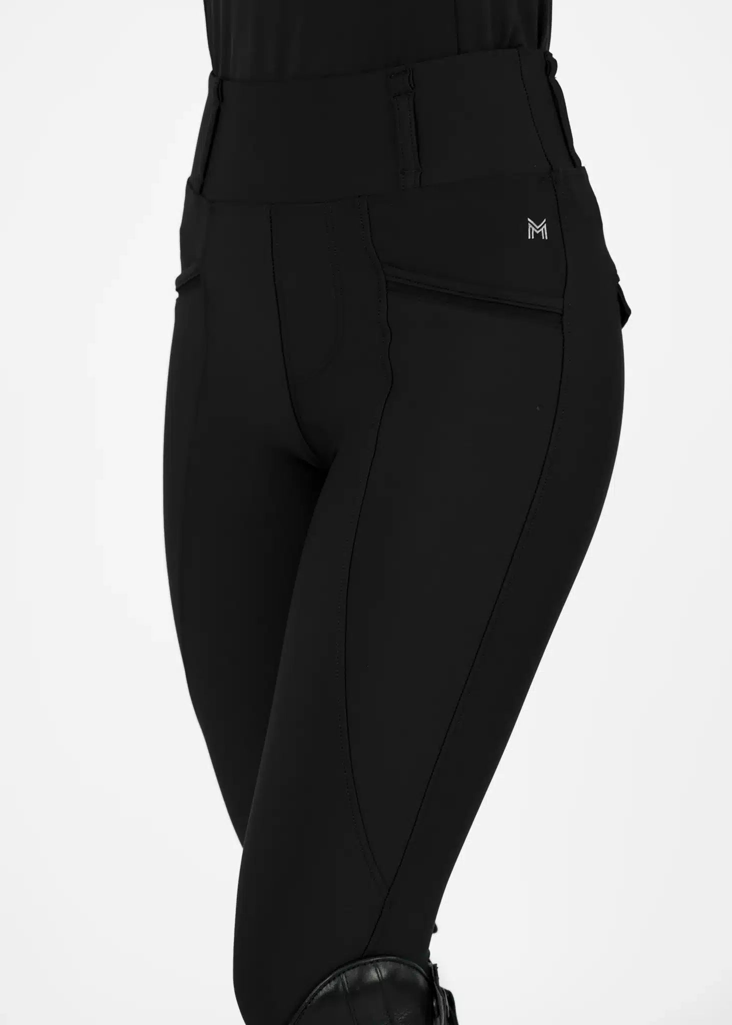 Maximilian Equestrian YR Pro Riding Leggings (Black) by Maximilian Equestrian at  Try a Bit