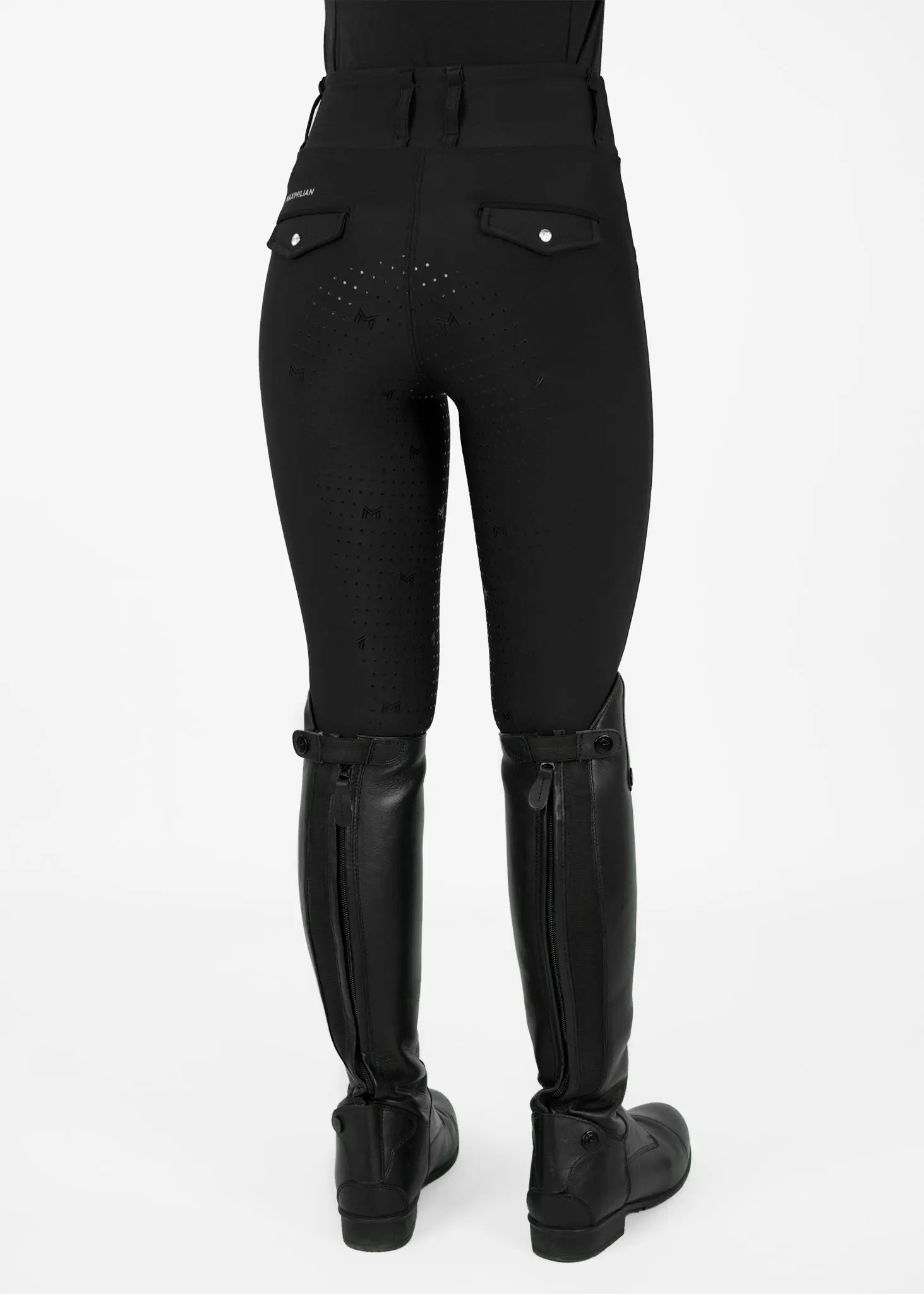 YR Pro Riding Leggings (Black) by Maximilian Equestrian at  Try A Bit