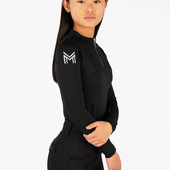YR Long Sleeve Base Layer (Black) by Maximilian Equestrian at  Try A Bit