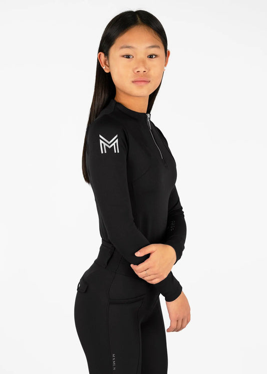 YR Long Sleeve Base Layer (Black) by Maximilian Equestrian at  Try A Bit