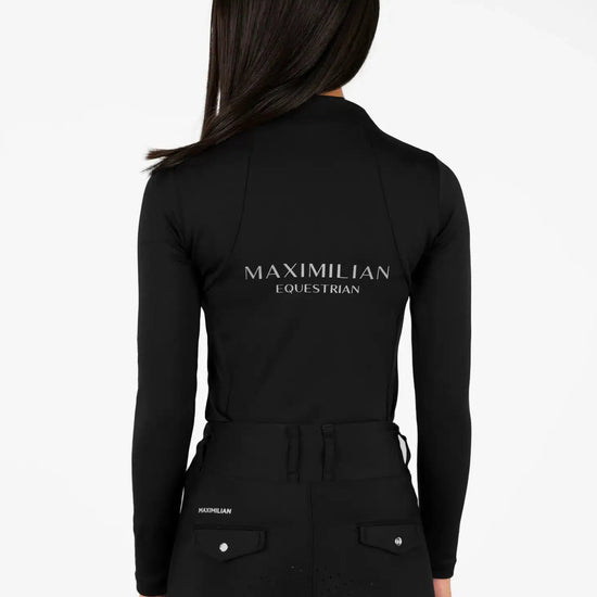 Maximilian Equestrian YR Long Sleeve Base Layer (Black) by Maximilian Equestrian at  Try a Bit