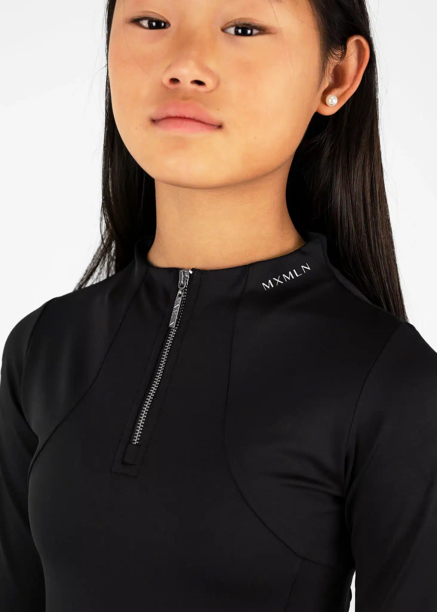Maximilian Equestrian YR Long Sleeve Base Layer (Black) by Maximilian Equestrian at  Try a Bit