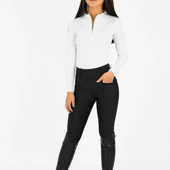 YR Pro Riding Leggings (Black) by Maximilian Equestrian at  Try A Bit