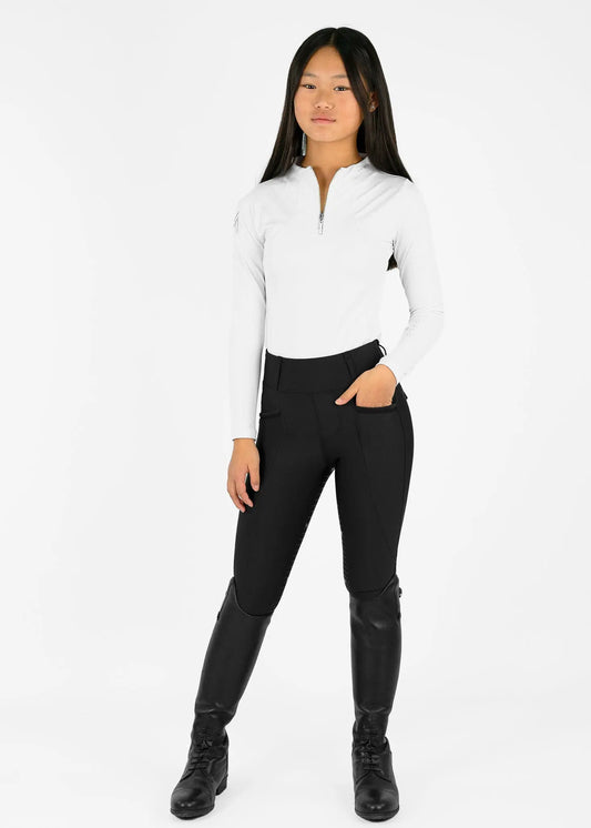 YR Pro Riding Leggings (Black) by Maximilian Equestrian at  Try A Bit