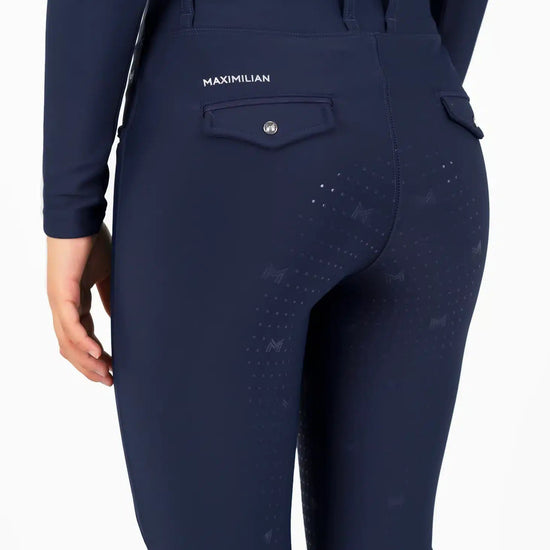 Maximilian Equestrian YR Pro Riding Leggings (Navy) by Maximilian Equestrian at  Try a Bit