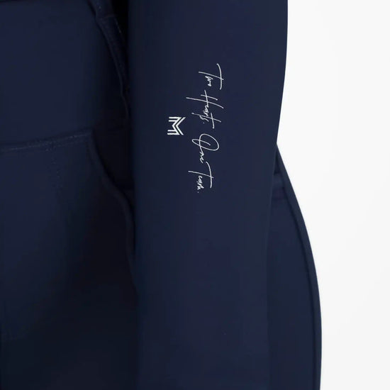 Maximilian Equestrian YR Long Sleeve Base Layer (Navy) by Maximilian Equestrian at  Try a Bit