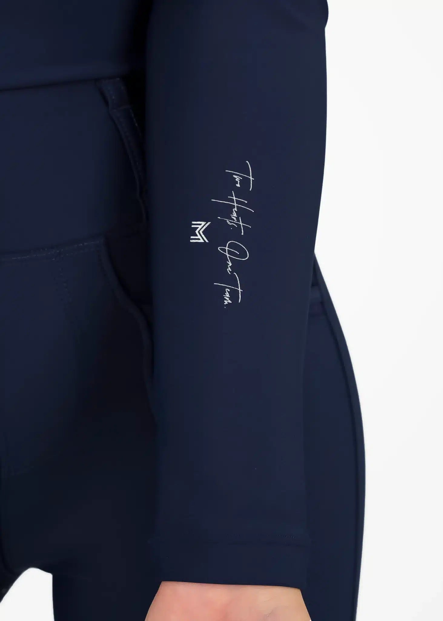 Maximilian Equestrian YR Long Sleeve Base Layer (Navy) by Maximilian Equestrian at  Try a Bit