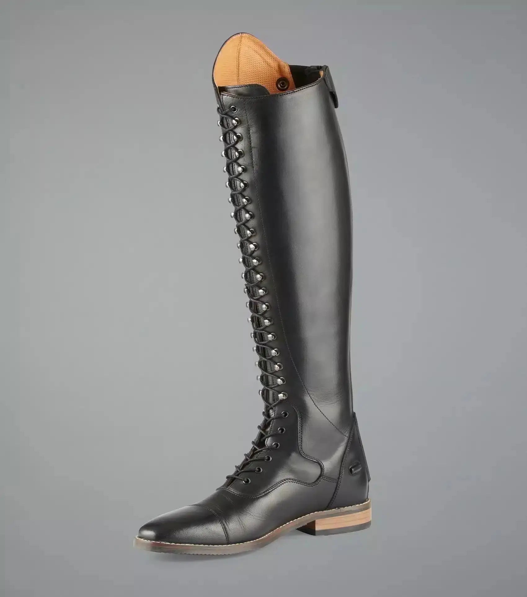 Premier Equine Maurizia Ladies Lace Front Tall Leather Riding Boot by Premier Equine at  Try a Bit