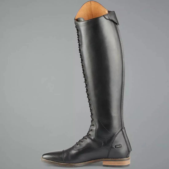 Premier Equine Maurizia Ladies Lace Front Tall Leather Riding Boot by Premier Equine at  Try a Bit