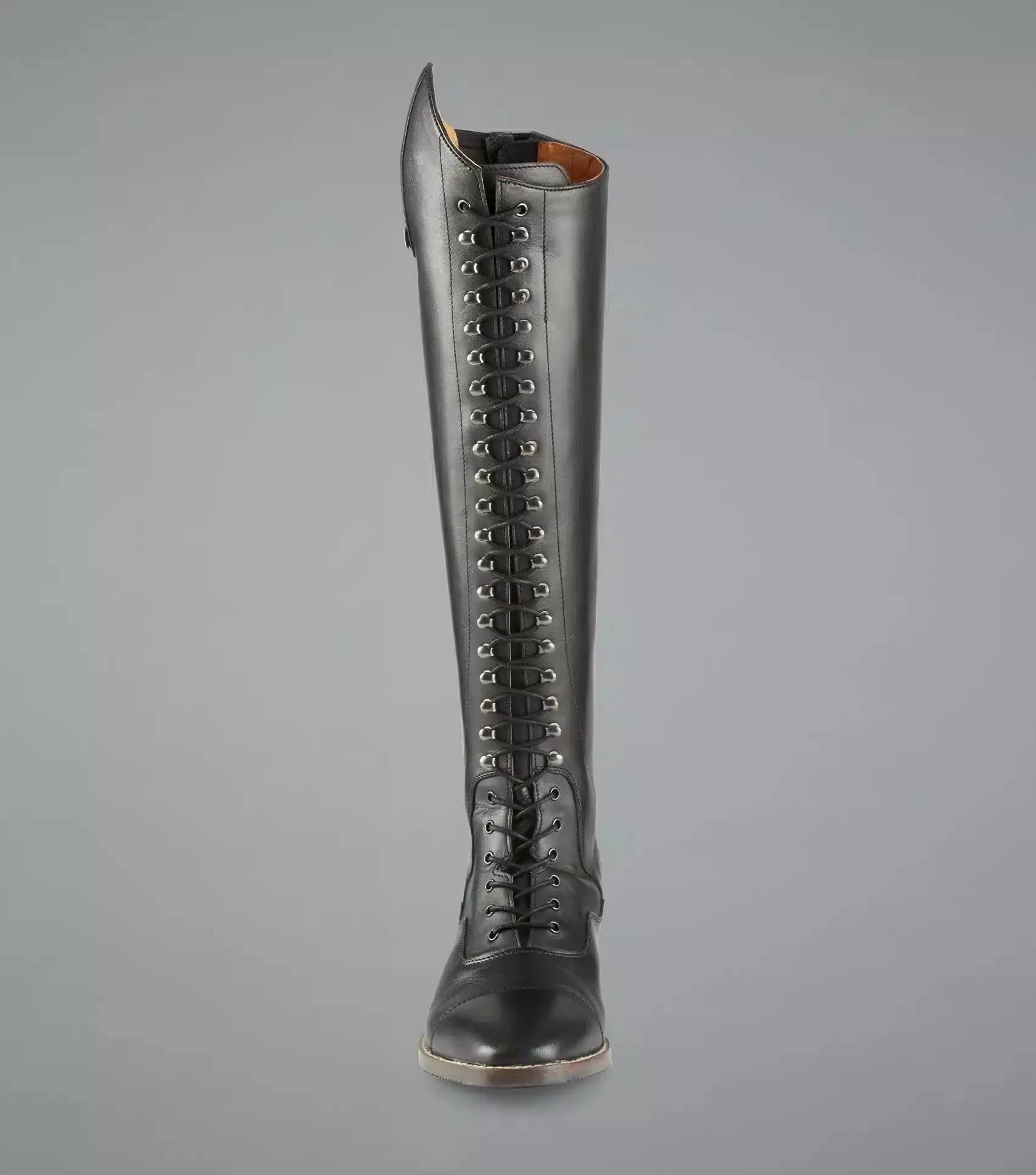 Premier Equine Maurizia Ladies Lace Front Tall Leather Riding Boot by Premier Equine at  Try a Bit