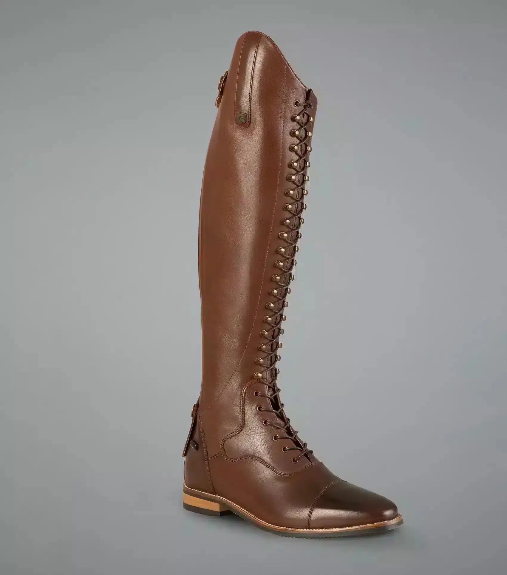 Premier Equine Maurizia Ladies Lace Front Tall Leather Riding Boot by Premier Equine at  Try a Bit