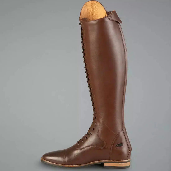 Premier Equine Maurizia Ladies Lace Front Tall Leather Riding Boot by Premier Equine at  Try a Bit