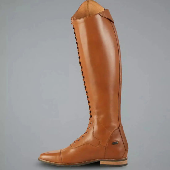 Premier Equine Maurizia Ladies Lace Front Tall Leather Riding Boot by Premier Equine at  Try a Bit