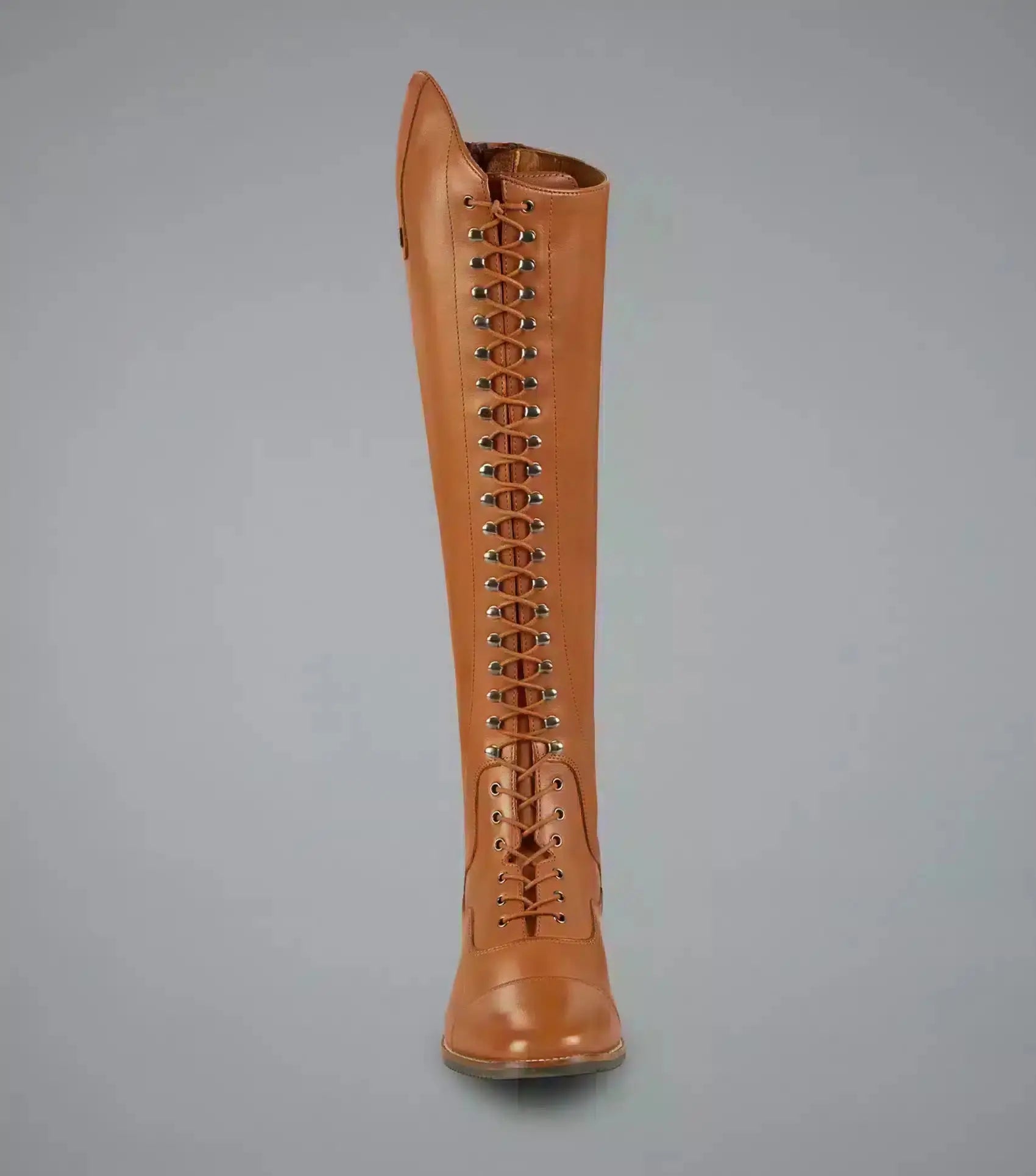 Premier Equine Maurizia Ladies Lace Front Tall Leather Riding Boot by Premier Equine at  Try a Bit