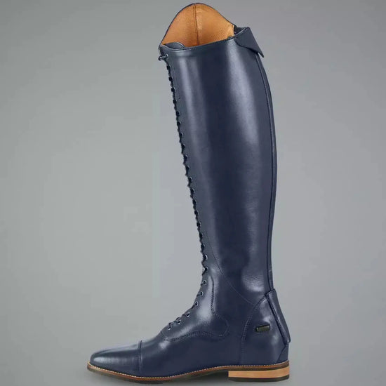 Premier Equine Maurizia Ladies Lace Front Tall Leather Riding Boot by Premier Equine at  Try a Bit